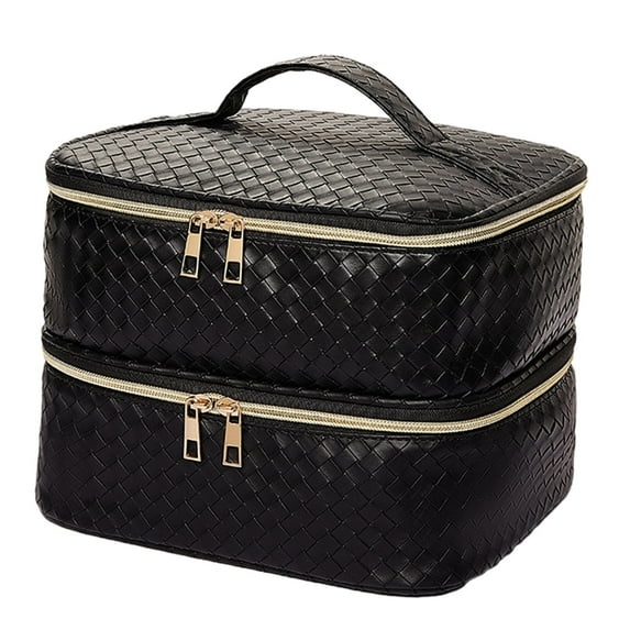 Nail Polish Organizer/ Nail Dryer Case/ Home Salon Use/ Multifunctional/ Professional/ Nail Polish Carrying Case Gel Nail Polish Storage Box Black