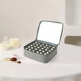thumbnail image 1 of Nail Polish Organizer Portable Manicure Storage Holds 30 Bottles Travel Beauty Tool Compact Durable Design, 1 of 4