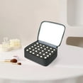 thumbnail image 1 of Nail Polish Organizer Portable Manicure Storage Holds 30 Bottles Travel Beauty Tool Compact Durable Design, 1 of 4