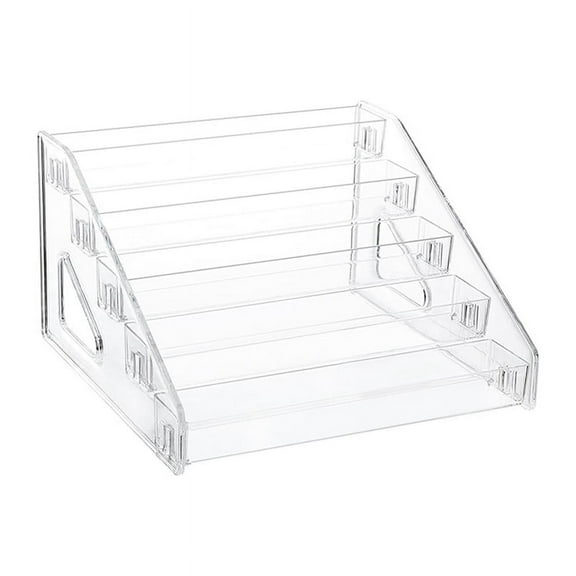 Nail Polish Organizer,Sunglass Organizer Display Rack, Eyeglasses Storage Essential Oils Holder Makeup Organizer A,1 x storage rack,Transparent