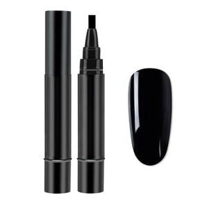 Nail Polish Pen, 3 In 1 Nail Gel Pens, Nude Natural Color Builder Base, Quick Dry Long Lasting Gel Polish, Beginner Friendly Nail Art Pen, Soak Off One Step DIY Gel Nail Polish Pen (#001)