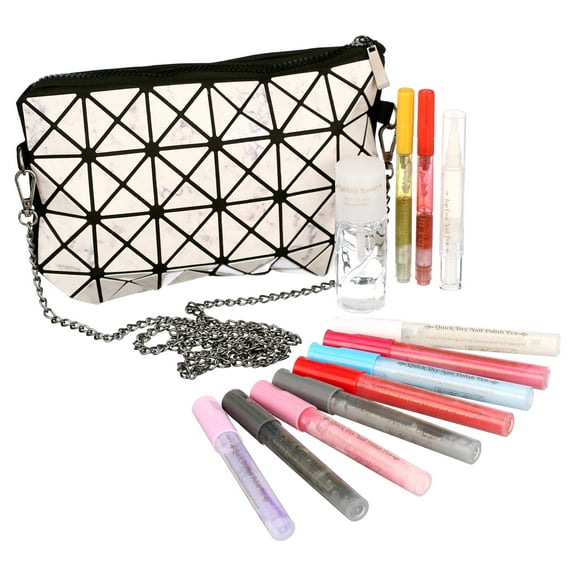 Nail Polish Pen Set with On-The-Go Bag - Nail Art Set for Adults or Teen Girls - CoralBeau