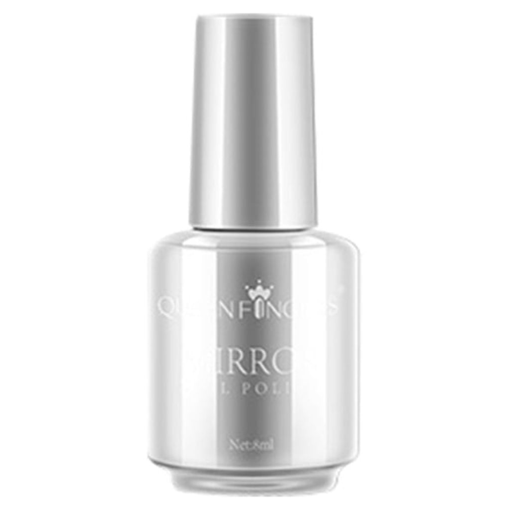 Nail Polish Plating Silver Paste Metal Color Stainless Steel 8ml I on