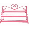 thumbnail image 1 of Nail Polish Rack*1 3 Layer Heart Nail Polish Shelf Cosmetic Display Stand Holder Rack Organizer, 1 of 7