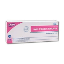 Nail Polish Remover Pads Pack Of 100 Acetone Free Remover Wipes 2ply