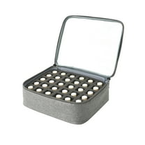 Beauty Tools Nail Polish Storage - Holds 30 Bottles Portable Nail Polish Organizer for Travel and Manicure Ideal for Usage