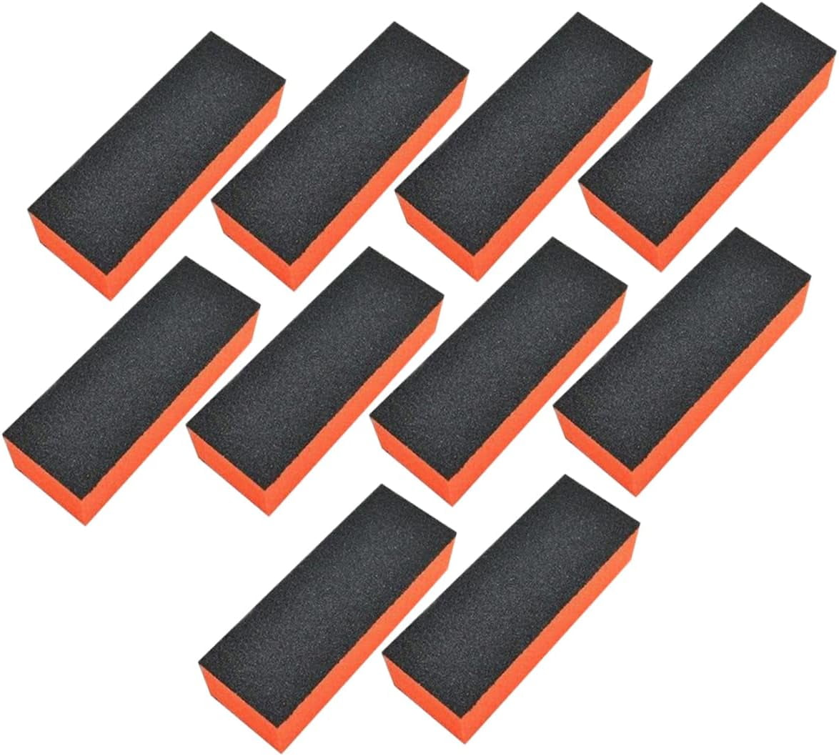 Nail Polisher Grit 10pcs Nails Gel Disposable Nail Buffer Blocks
