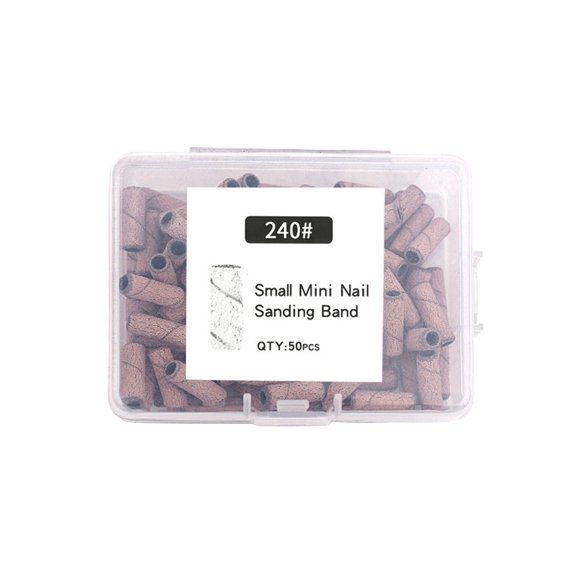 Nail Polishing Sanding Ring for Manicure Pedicure, Dead Skin Removal and Mold Cutting, Small Size with Box Packaging