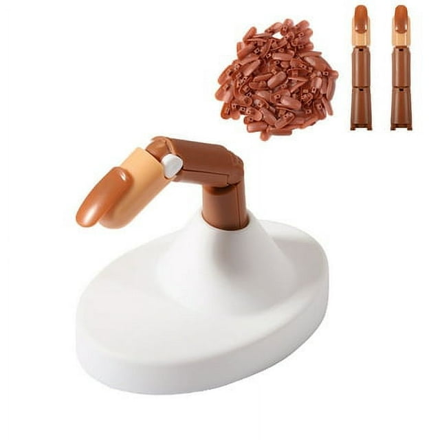 Nail Practice Fingers for Acrylic Nails,Nail Art Training Manicure