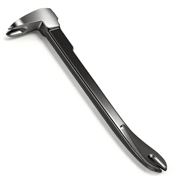 Hvxrjkn Nail Puller Remover Portable Pry Bar Multifunctional Steel Crowbar Ergonomic Extractor Tool for Woodworking Demolition Home Repair