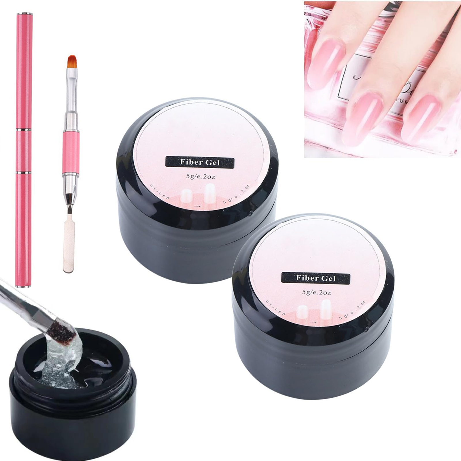 Nail Repair Protection Gel, Nail Repair Kit for Split Natural Nail