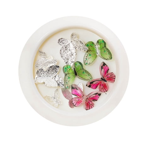 Nail Rhinestones,Nail Art Supplies,Nail Rhinestones Kit of Nail Gems,3D Charms for Nails, Colorful Clear Flatback Rhinestones, Charms for Nails, Multi Shape Pearls Jewels for Crafts(D)