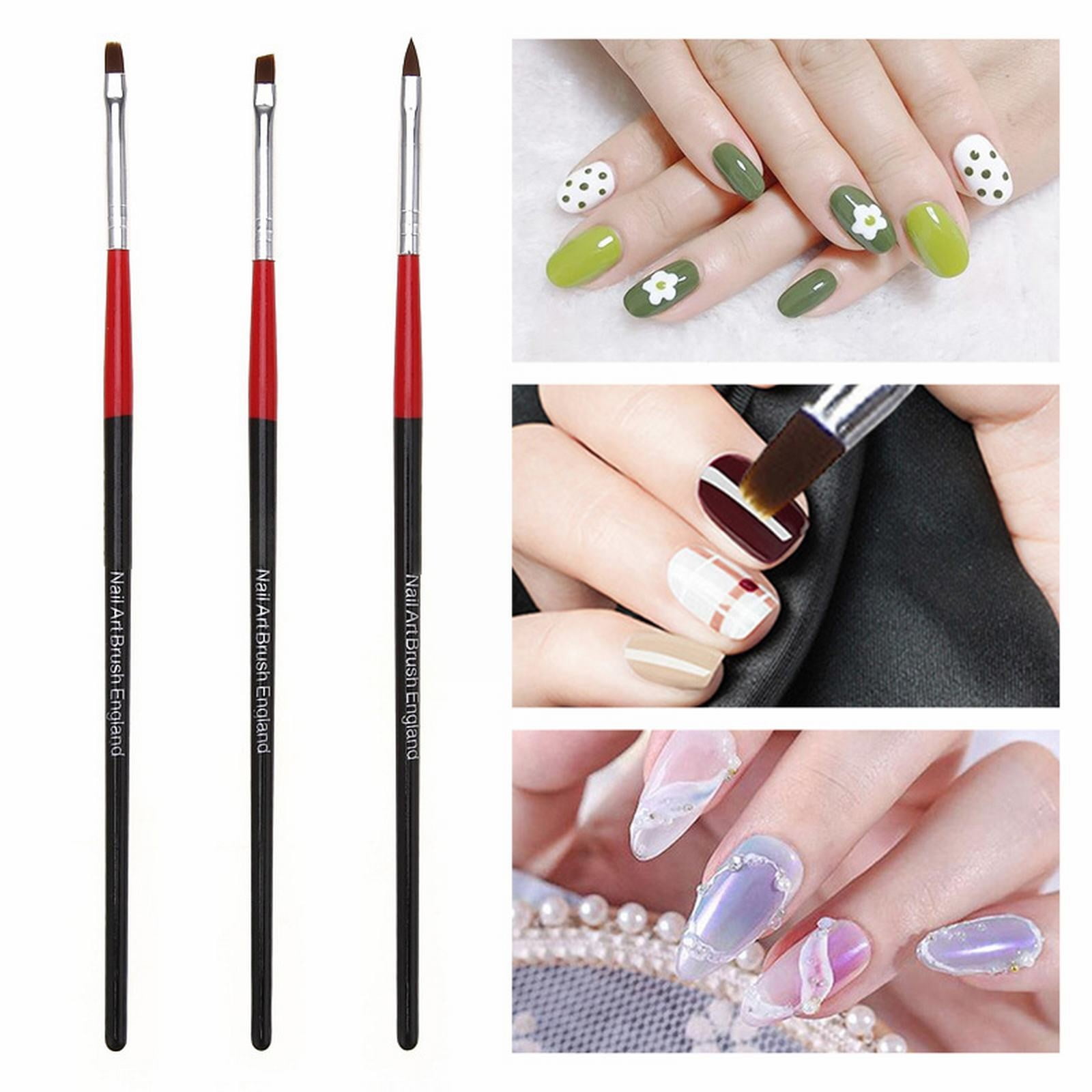 Nail Rings for Acrylic Nails Nail Tile for Polish Nail Practice Sheet