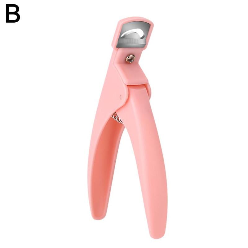 Nail Scissors U-shaped Flat French Scissors DIY Extend Repair Nail Tool U7O9 R0H4