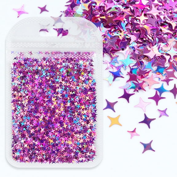 Nail Sequins Drops Mixed Size Decorative Embellishments for DIY 12 Colors