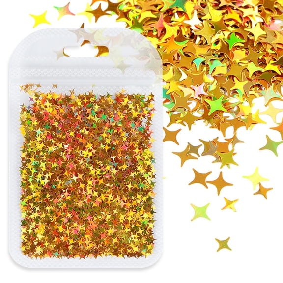 Nail Sequins Drops Mixed Size Decorative Embellishments for DIY 12 Colors