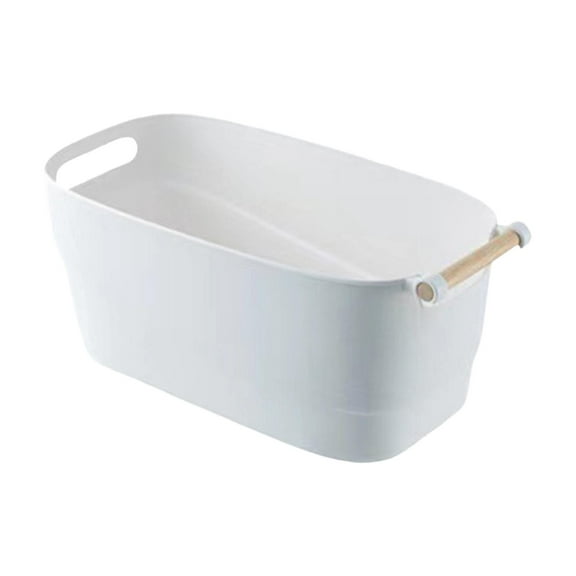 Nail Soaking Bowl Desktop Storage Box Finger Soaking SPA Bowl for Salon Home S