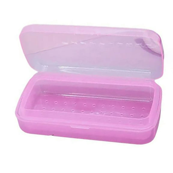 Nail Sterilizer Tray Disinfectant Box for Manicure Tools and Salon Equipment with Large Capacity Storage Box for Salon