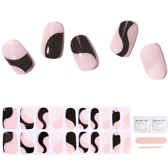 Nail Stickers Full Nail Semi-Cure Gel Pattern Nail Art Design Manicure Decoration Set-Artist