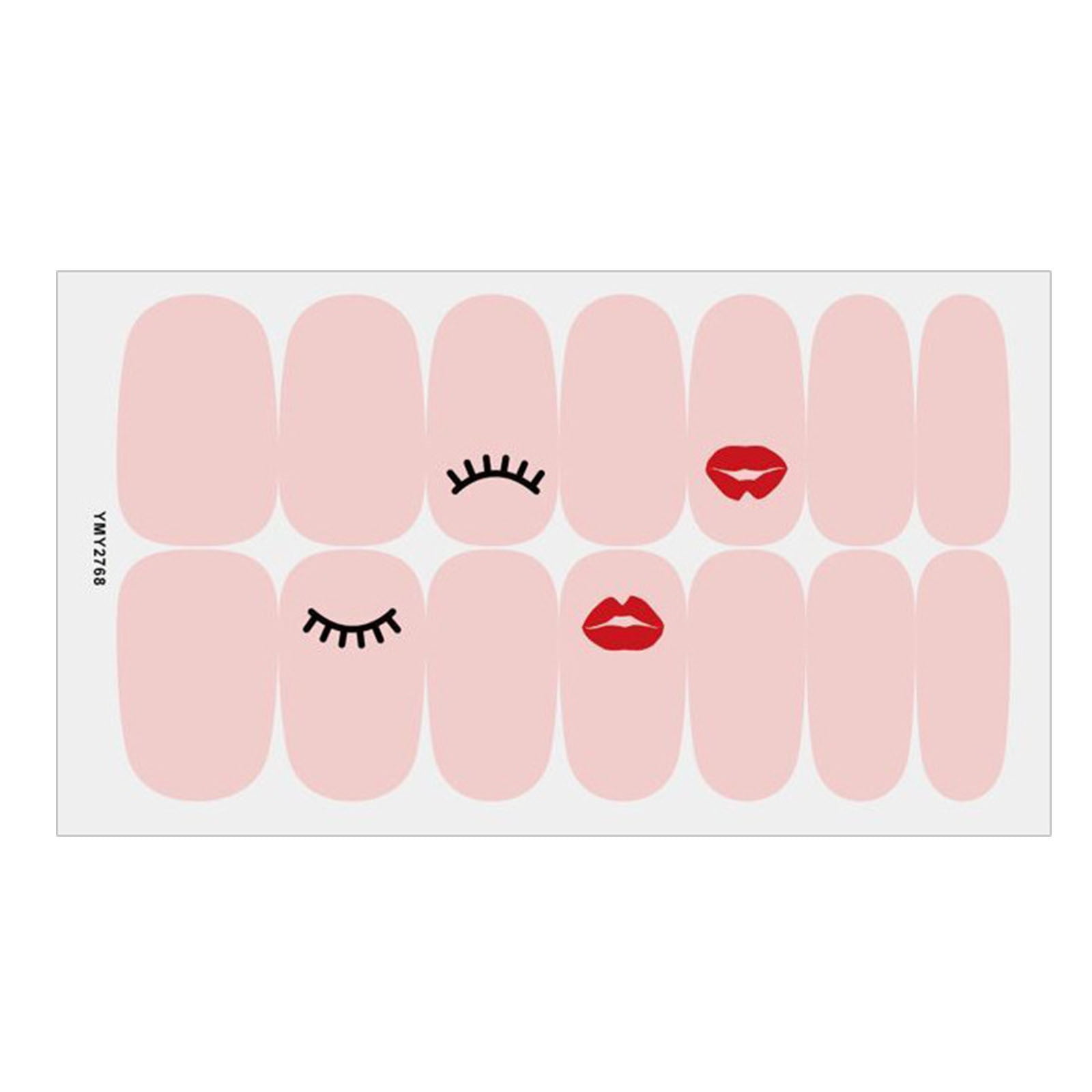 Nail Stickers Style Full Wraps Polish Stickers SelfAshesive Nail