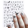 thumbnail image 1 of Nail Stickers for DIY Designs - 3D Abstract Nail Decals for Women and Kids - Unique Manicure Decoration for Girls, 1 of 4