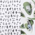thumbnail image 1 of Nail Stickers for Women DIY Kids 3D Abstract Design Manicure Decals Decorative Tips for Girls, 1 of 6