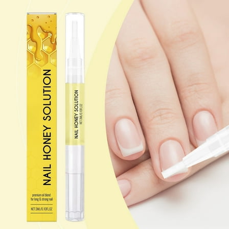Nail Strengthener Nail Care With & Jojoba Oil Promotes Nail Growth Moisturizes & Strengthens Nails (3ml)
