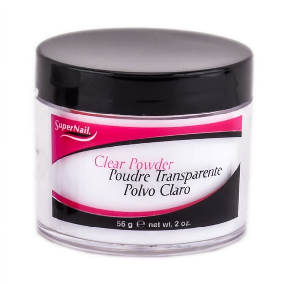 Nail Supplements: Super Nail Clear Powder (Size : 2 oz)