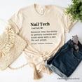 thumbnail image 1 of Nail Tech Definition T-Shirt, Funny Tee for Nail Hustler, 1 of 10