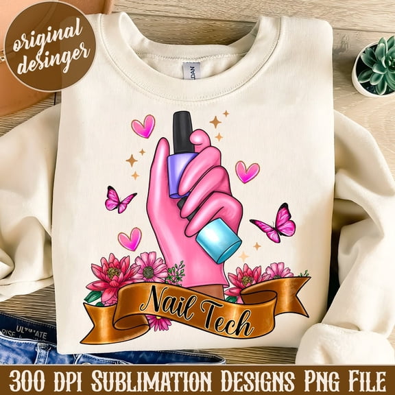 Nail Tech Shirt, Nail Technician, Nail Shirt, Nail Varnish, Nail Floral Nail Boss Shirt Unisex S-5XL Hot Trending Shirt, Vintage Birthday Gift