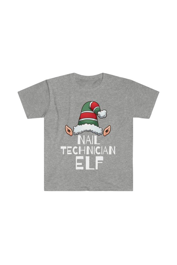 Nail Technician Elf Christmas Holidays Xmas Elves