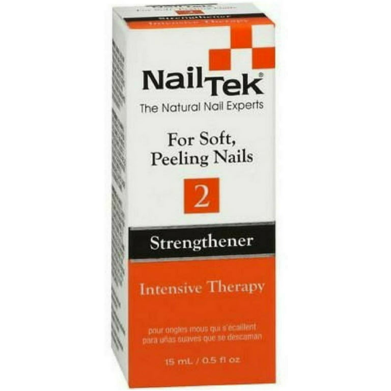 Nail Tek Strengthener Intensive Therapy Nail - 2 For Unisex 0.5 oz Nail  Treatment : : Beauté et Parfum