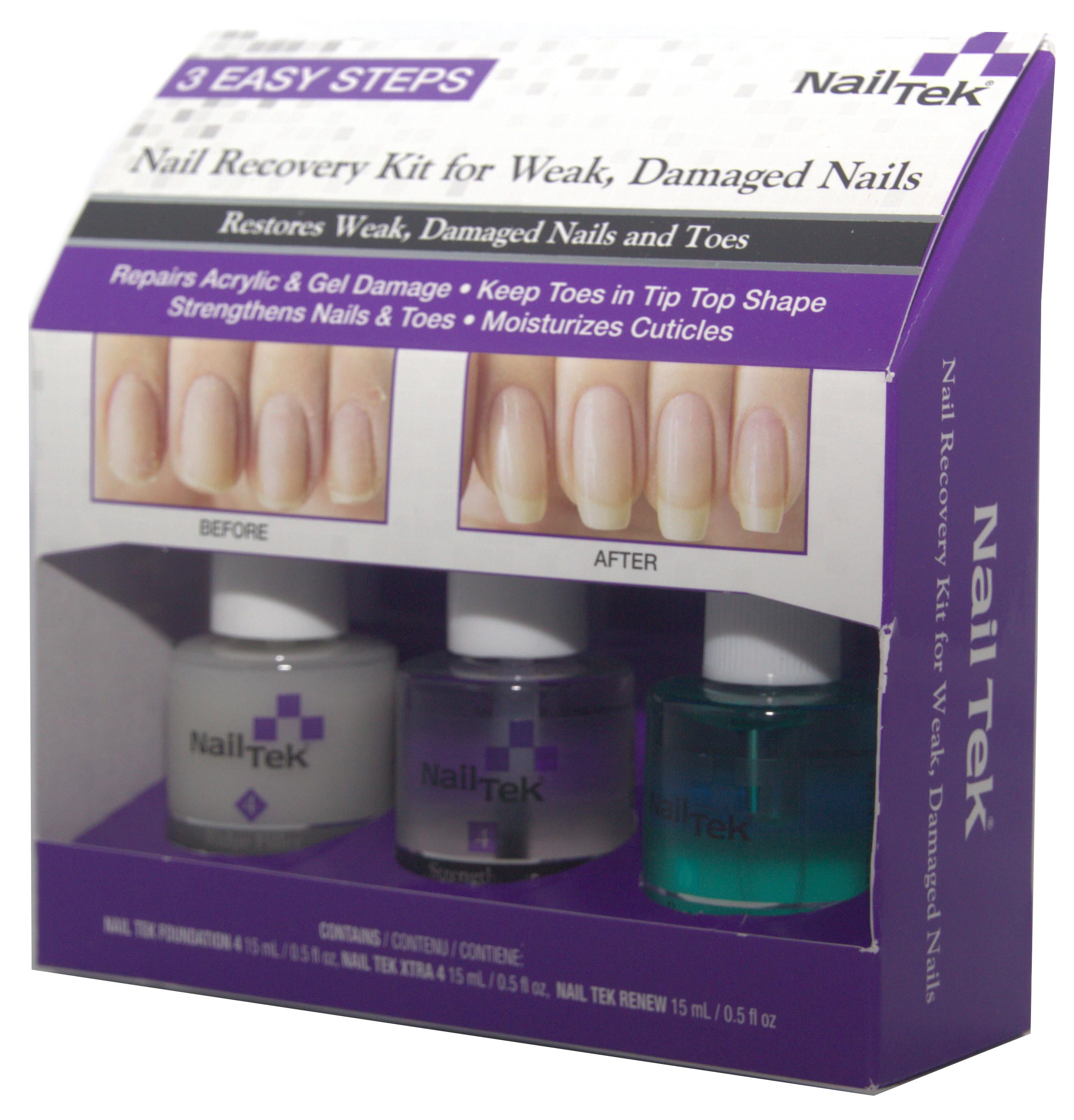Nail Tek Nail Recovery Kit Repair, Strengthening & Care for Weak