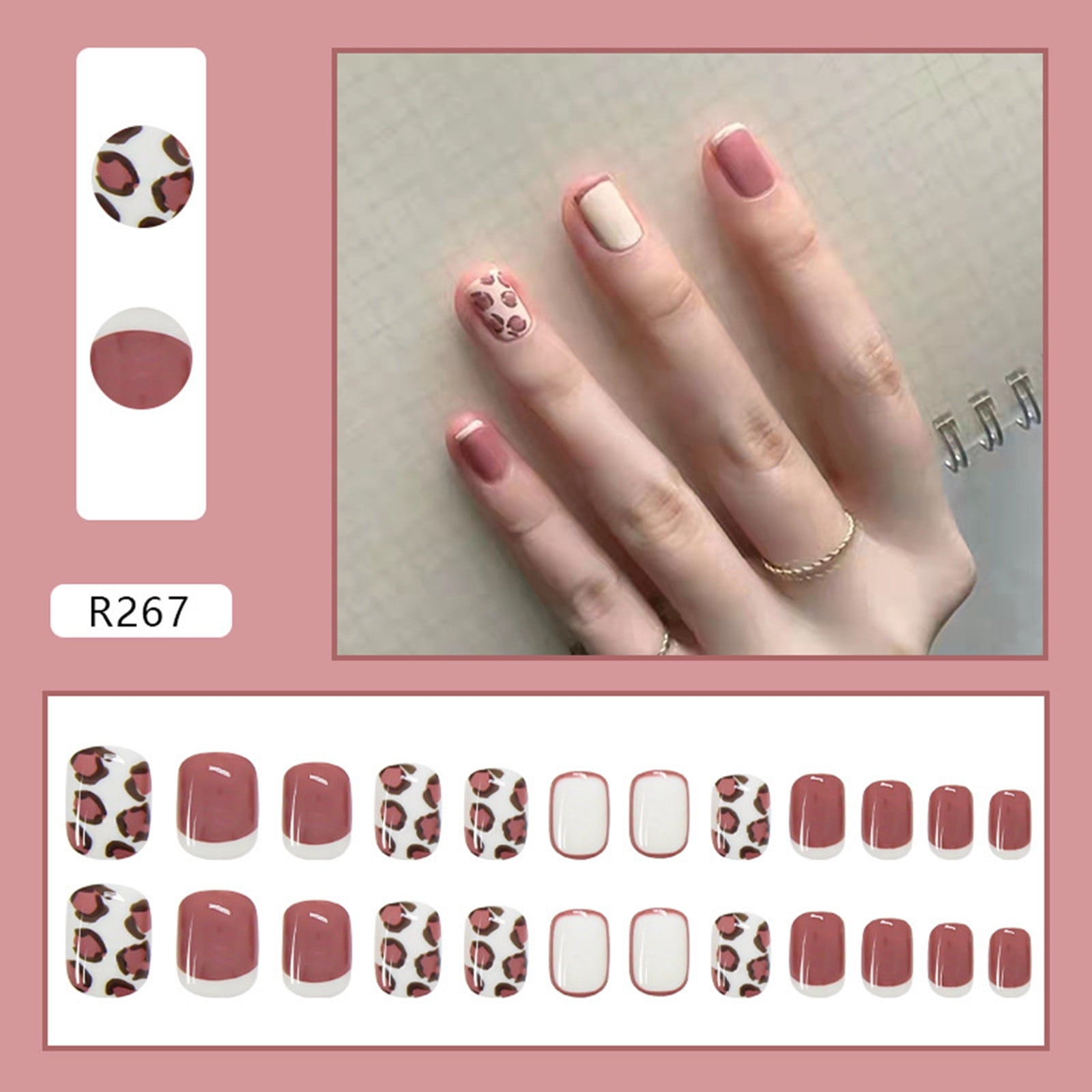 Nail Things for Ballerina Nail Tips on Nails Coffin Short with Designs ...