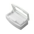 thumbnail image 1 of Nail Tool Disinfects Box Nail Tool Steriliser Box Cleaning Box Sterilizations Tray Manicure Tools for Nail Salons, 1 of 10