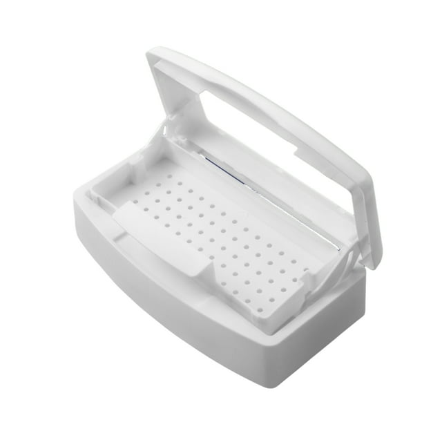 Nail Tool Disinfects Box Nail Tool Steriliser Box Cleaning Box Sterilizations Tray Manicure Tools for Nail Salons