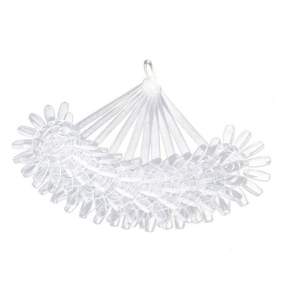 Nail Tools 120 Tip Design Acrylic Polish Fan Board Display Practice Sticks Wheel for Applications