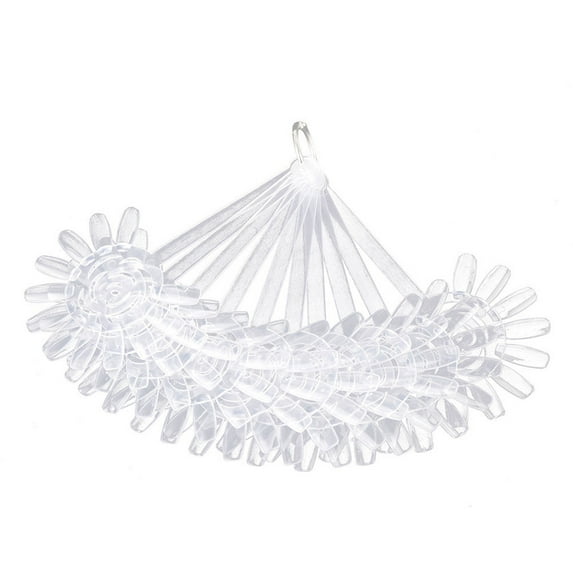 Nail Tools 120 Tip Design Acrylic Polish Fan Board Display Practice Sticks Wheel for