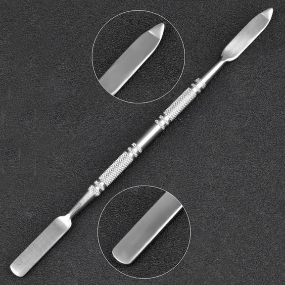 Nail Tools Stainless Steel Spoon Spatulas Stick Rod Tone Makeup Cosmetic Tool for Precision Application and Versatile Use