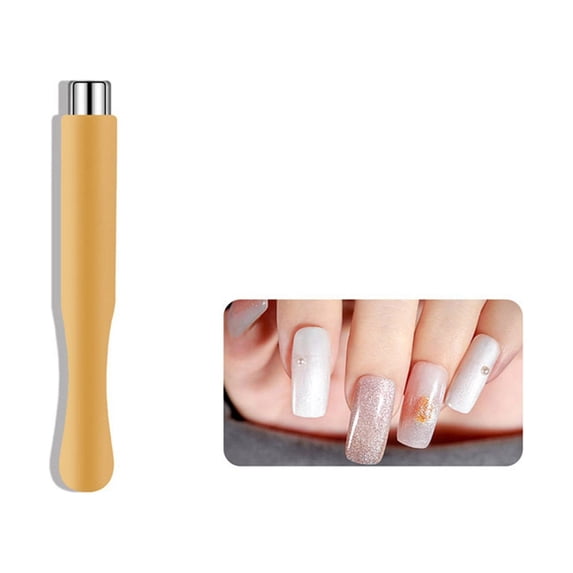 Nail Tools - Stick for 3D Cat Eye Gel Nail Polish - Manicure Tool with Flower Design - Precision Pens for and Enhancements