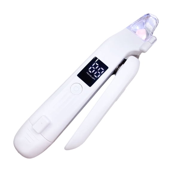 Nail Trimmer Portable 2in1 Cat Nail Clipper With Light Rechargeable Nail Clipper & Trimmer Grooming for Indoor Outdoor Use Without Replacing Regular,4.5x17.3 cm,White