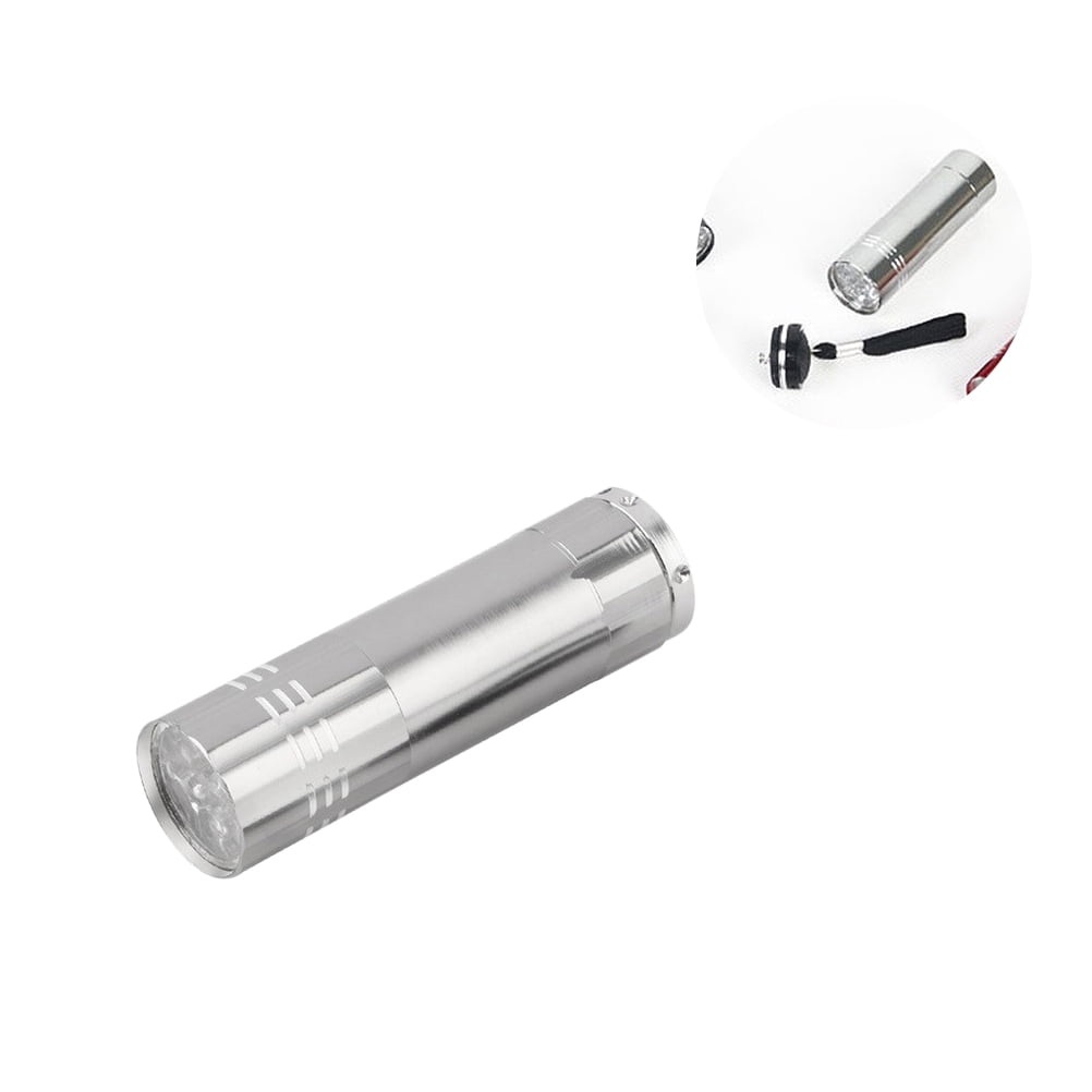 Nail Uv Ledlamp Ultraviolet Flashlight Mini Torch Light Portabel Light