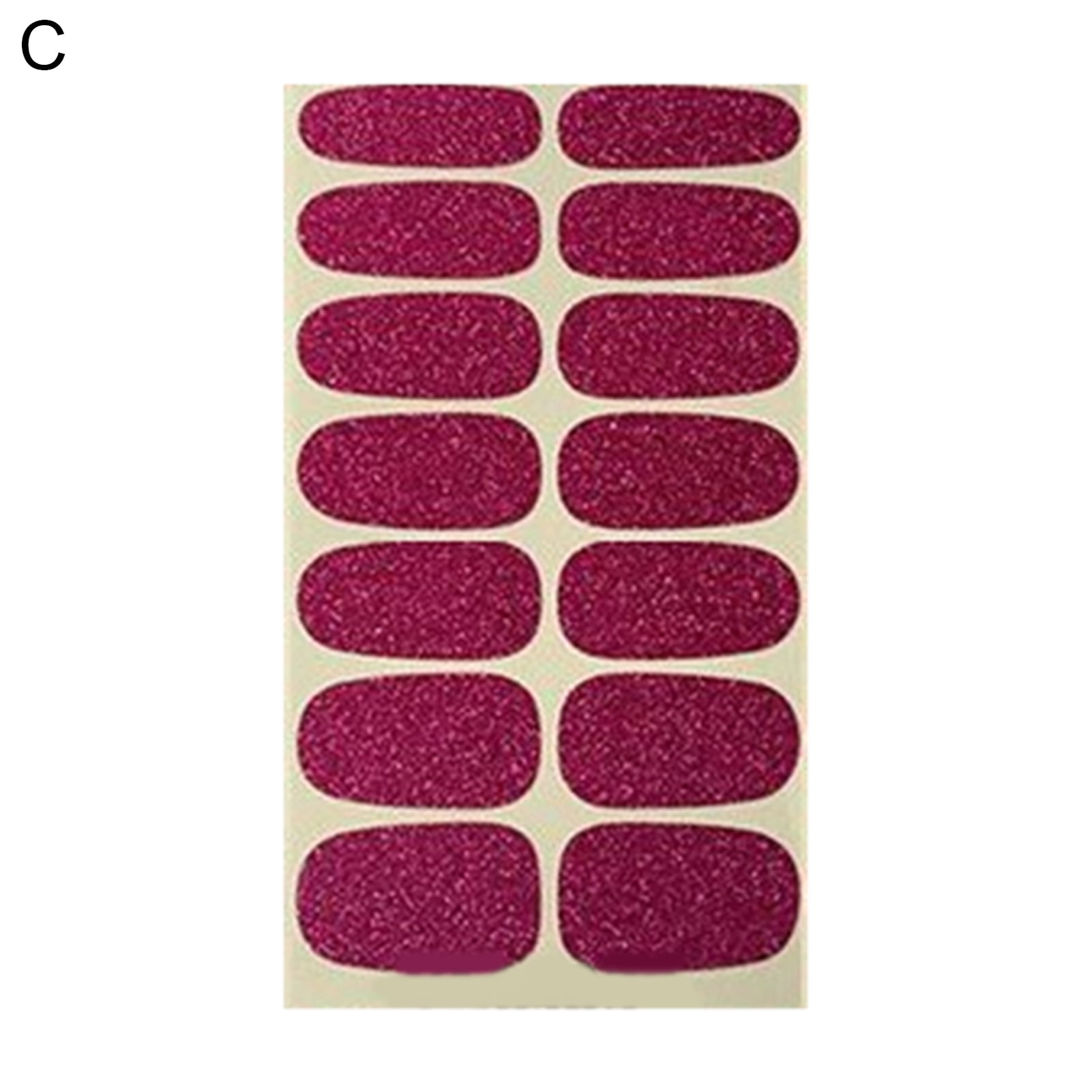 Nail Wrap SelfAdhesive Glitter Surface Ultra Thin Glitter Powder Sequin Nail Polish Stickers