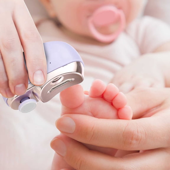 Nail clippers,Toenail clippers,Imwing Easyclip, Imwing Nail Clipper, Vueeze Easy Clip Electric Nail Clipper & Polisher 2-in-1 with LED Light - Safe Toe & Fingernail Trimmer for Seniors