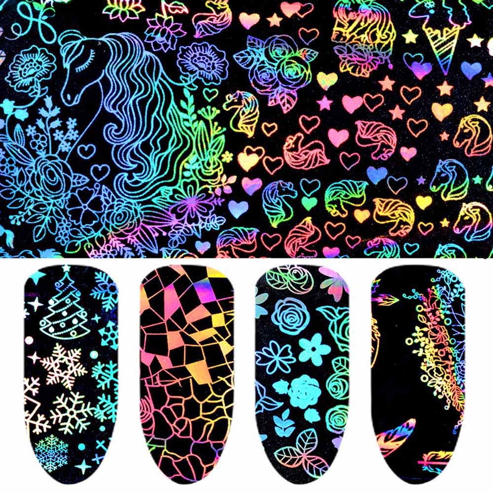 Nail compatible with Machine Vivienne Nail Charms Naivety Sticker for Nail Fall Sequins Transparent Nails Nail Fresh Clear for Nails Nail Food Opal Rhinestones Nail Gel Design en Glass Bead