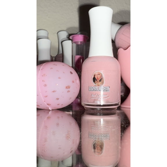 Nail polish pink