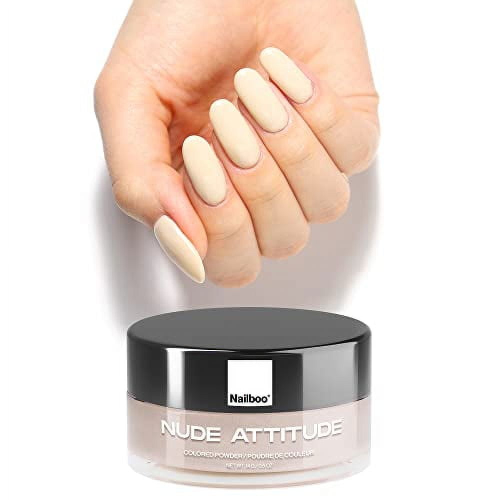 Nailboo PREMIUM (Beige Nude) Nude Attitude Nail Dip Powder DIY Nails Dip  Powder Long-Lasting Dip Nails Nail Dip Strengthener No UV Lamp Needed, For  use with Nailboo Essential Liquids - Walmart.com