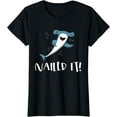 thumbnail image 1 of Nailed It Hammerhead Shark Pun T-Shirt - Funny Shark Quotes, 1 of 3