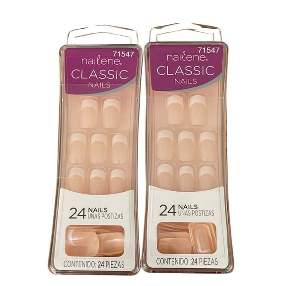 Nailene Classic French Nails 71547 - 2 Pack