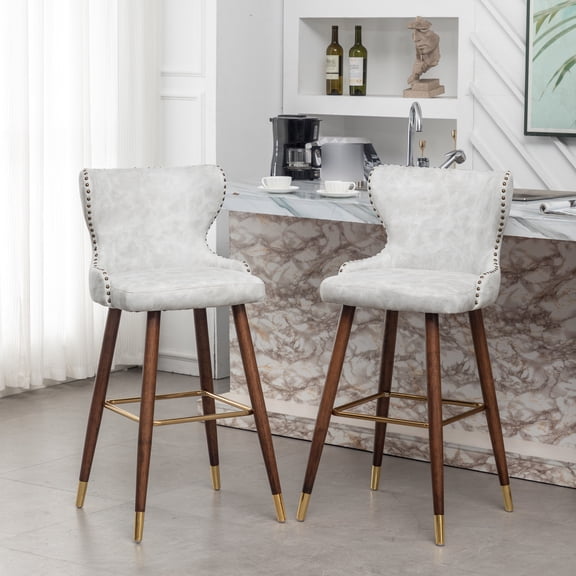 Nailhead Trim, Tufted Seat | In Office Break Rooms, Relaxed Seating